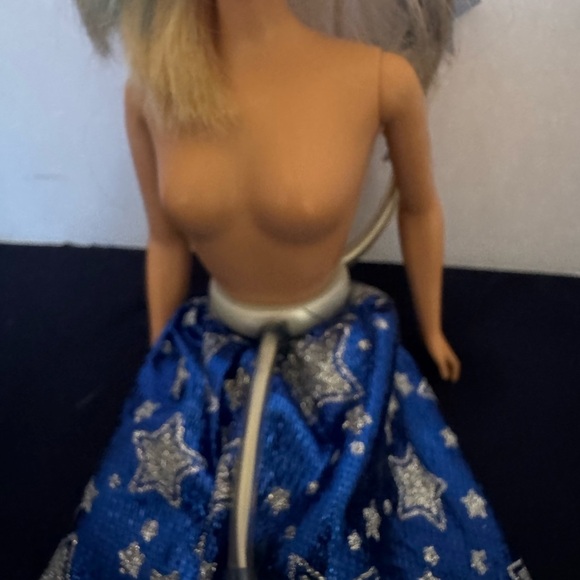 Barbie Starlight Fairy w/lightout swinging Belt. Missing part of her outfit. - Picture 7 of 10